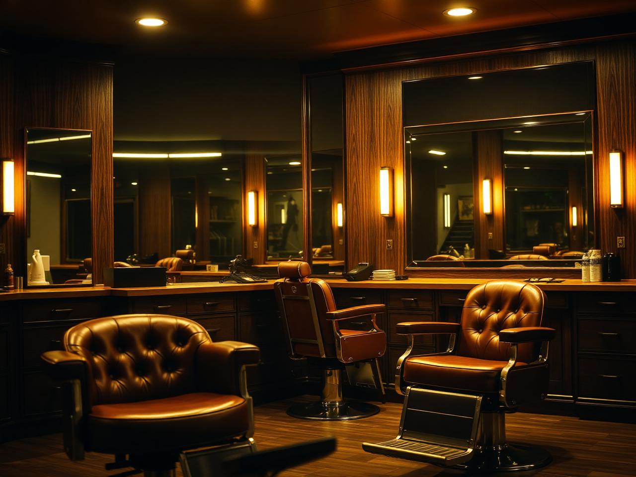 Barberia Demo — interno barbershop